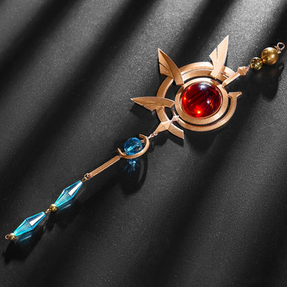 iCoser Honkai Star Rail Anaxa Cosplay Costume Wig Uniform Outfit Anaxagoras Grove of Epiphany Amphoreus Halloween for Women Men