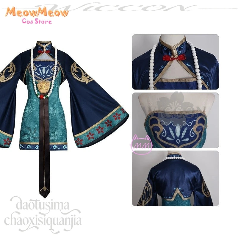 Project Sekai Mikkuu Little Zombie Cosplay Set Polyester