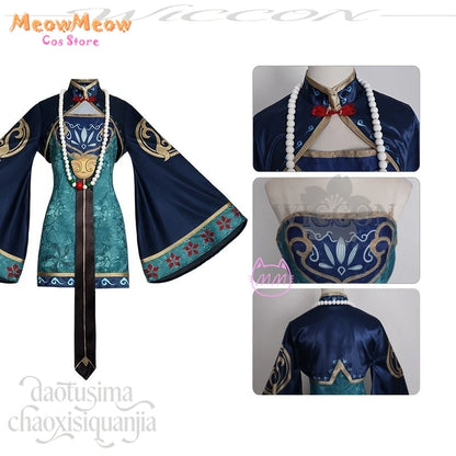 Project Sekai Mikkuu Little Zombie Cosplay Set Polyester