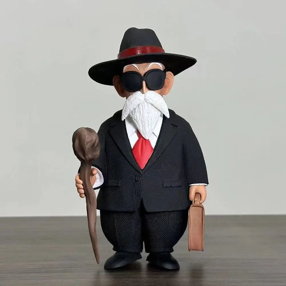 New Dragon Ball Master Roshi Western-Style Clothes Standing Anime Figure 16cm PVC Statue Collection Desktop Ornament Kids Gifts