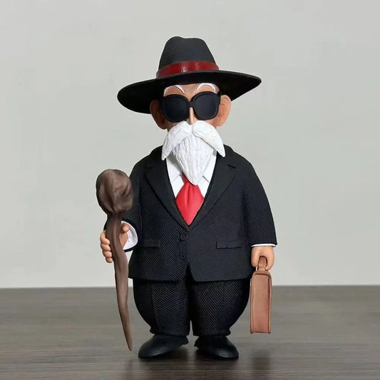 New Dragon Ball Master Roshi Western-Style Clothes Standing Anime Figure 16cm PVC Statue Collection Desktop Ornament Kids Gifts