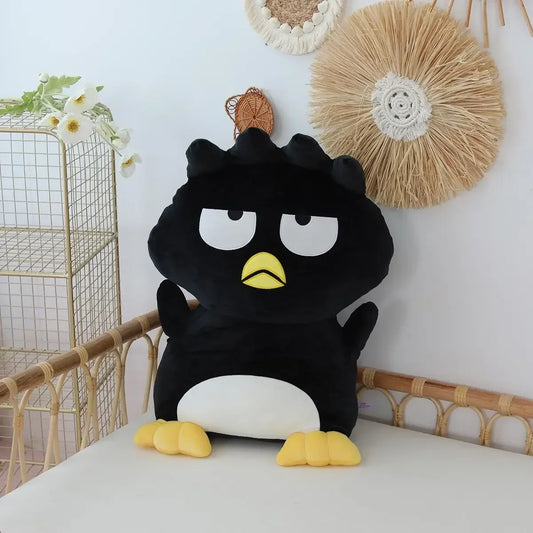 Big Size Black Penguin Plushies Cartoon Stuffed BADBADTZ MARU Plush Toy Soft Cute Anime Pillow Sofa Bed Home Decor Gifts Girl