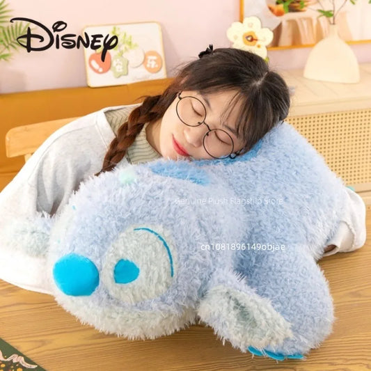 50/70cm Big Size Disney Stitch Pooh Bear Cartoon Anime Plush Stuffed Doll Room Decoration Stuffed Animal Pillow Ornamental Gift