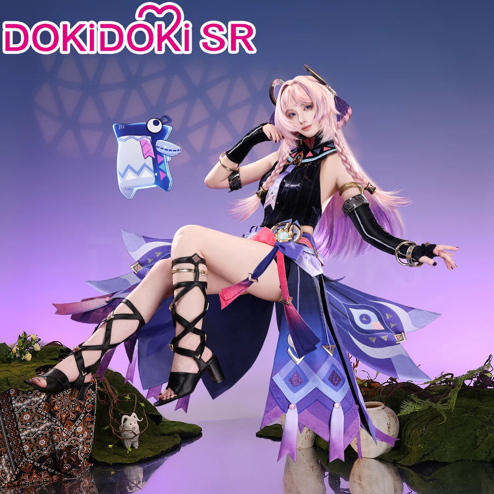 IN STOCK Citlali Cosplay Luminous Costume Game Genshin Impact【S-3XL】DokiDoki-SR Natlan Citlali Wig Plus Size