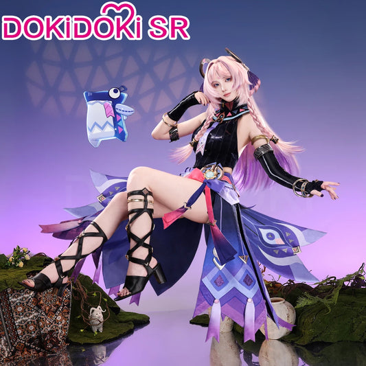 IN STOCK Citlali Cosplay Luminous Costume Game Genshin Impact【S-3XL】DokiDoki-SR Natlan Citlali Wig Plus Size