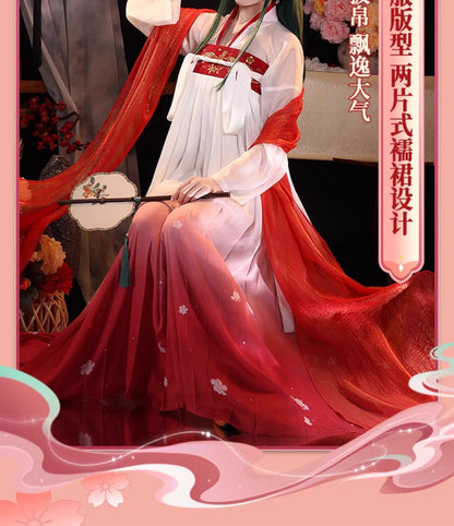 Maomao Cosplay Costume Red Dress Wig Anime The Apothecary Diaries Season 2 Kusuriya No Hitorigoto Halloween Party for Women Girl