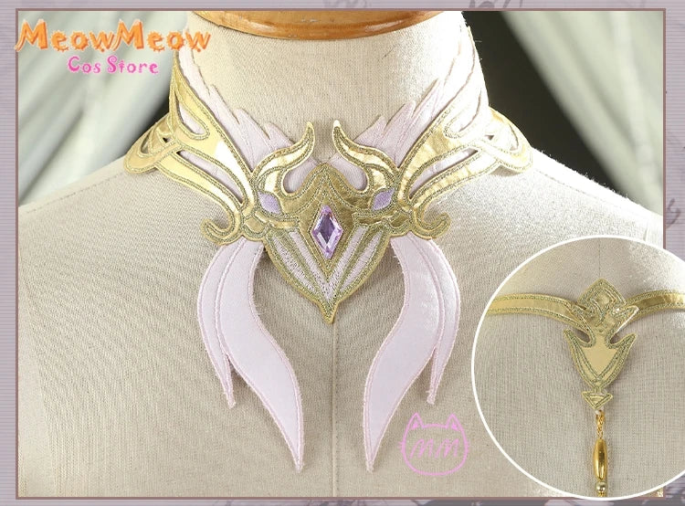 Soul Land Qian Renxue Cosplay Costume Set Polyester
