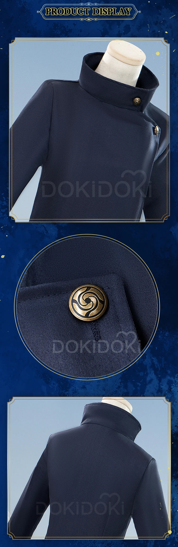 IN STOCK Gojo Satoruu Geto Suguruu Okkotsu Yuta Ieirii Shokoo Cosplay Anime【S-3XL】 DokiDoki-R School Uniform Costume Plus Size