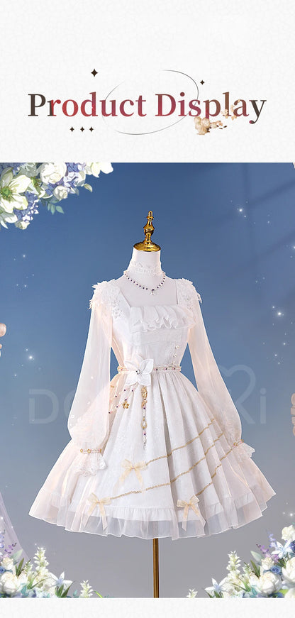 Mist Rose Xavier MC Cosplay Costume Love and Deepspace DokiDoki-R Protagonist Spring and Flowers Halloween