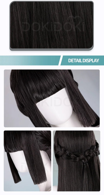 IN STOCK Hoshimi Miyabi Cosplay Costume Game Zenless Zone Zero Cosplay DokiDoki-SR Hoshimi Miyabi Cosplay Wig Women Halloween