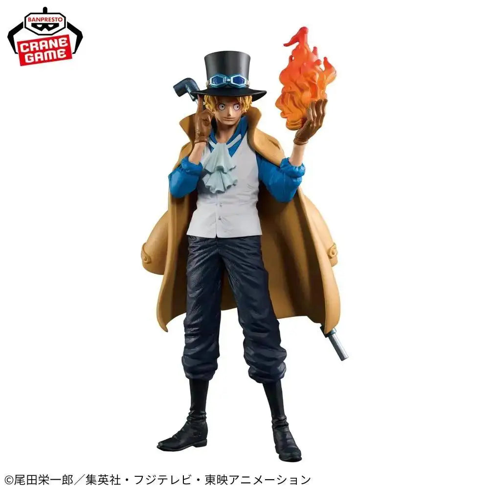 In Stock Original BANPRESTO KING OF ARTIST One Piece Sabo Figure Anime Model Genuine Boxed Toy