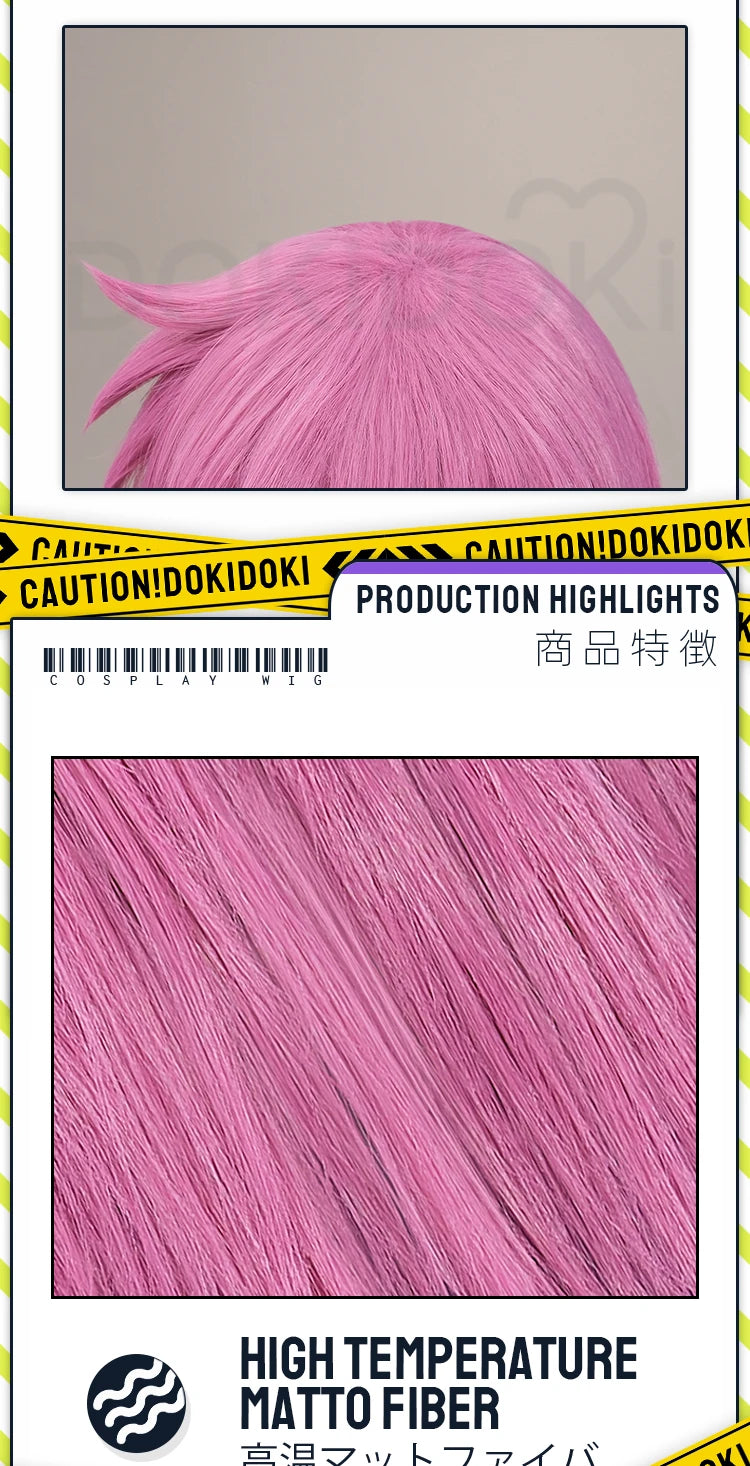 Ramona Flowers Wig Anime Scott Pilgrim Takes Off Cosplay Wig DokiDoki  35cm Short Hair Ramona Flowers Cosplay Free Cap