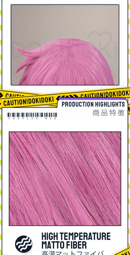 Ramona Flowers Wig Anime Scott Pilgrim Takes Off Cosplay Wig DokiDoki  35cm Short Hair Ramona Flowers Cosplay Free Cap