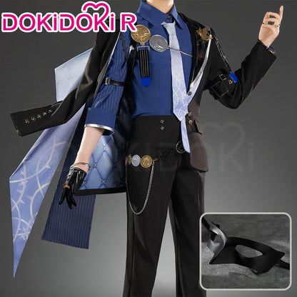 IN STOCK Hugo Cosplay Costume Game Zenless Zone Zero DokiDoki-R ZZZ Men Hugo Vlad Ravenlock Cosplay Hat Halloween