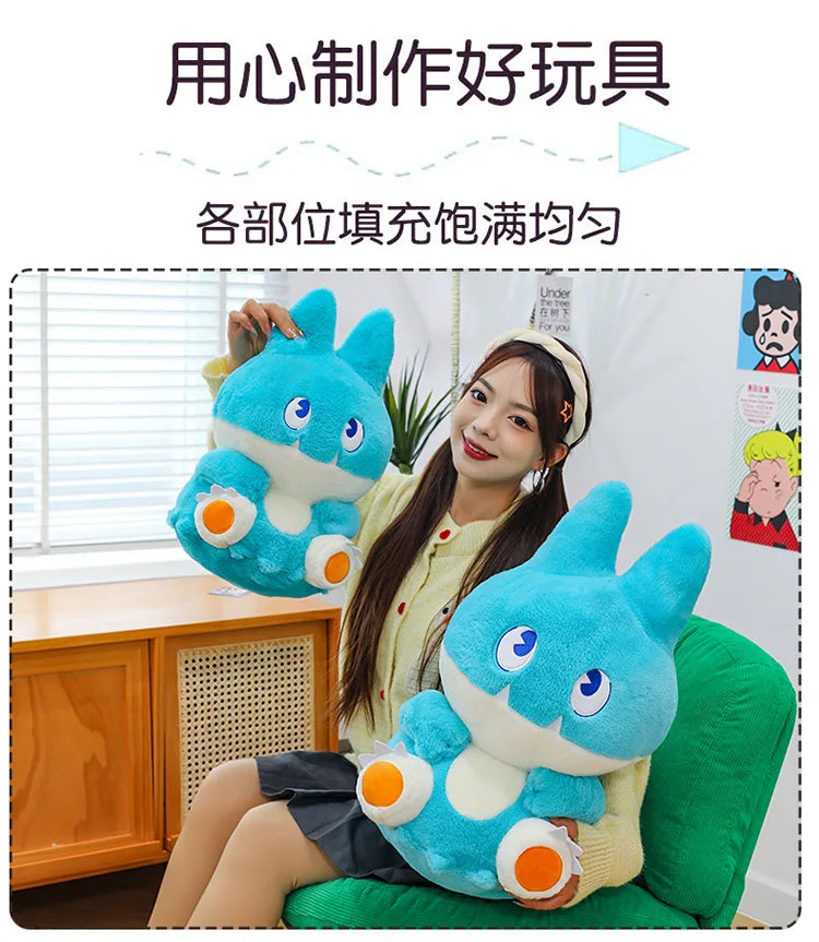 45/60/80cm Big Size Pokemon Snow Lax Anime Plush Stuffed Doll Room Decoration Plushies Kawaii Pillow Ornaments Children's Gifts