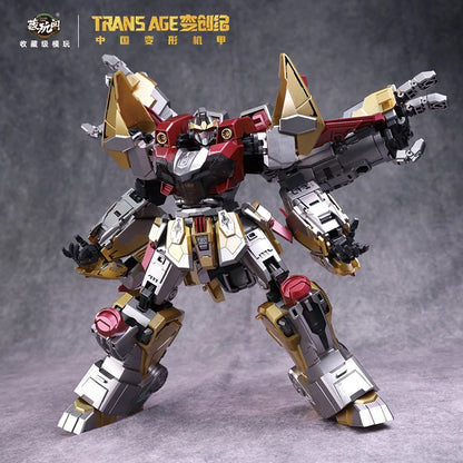 BRONTOSOLID TA-LYL004 Legendary Class Alloy Frame Metal Skeleton Action Figure Fully Poseable Mecha Warrior Assembly Model Gifts