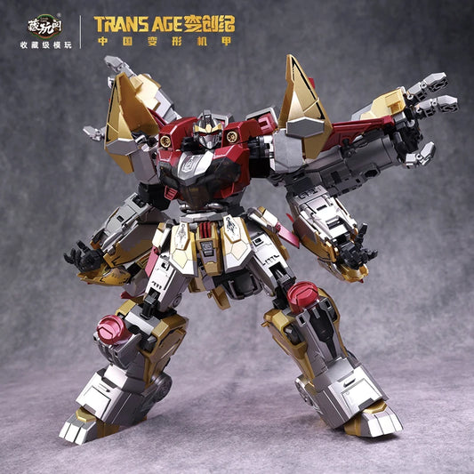 BRONTOSOLID TA-LYL004 Legendary Class Alloy Frame Metal Skeleton Action Figure Fully Poseable Mecha Warrior Assembly Model Gifts