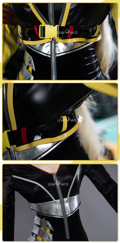 LAST BATCH UWOWO Genshin Impact Fanart Ningguang Auto Racing Suit Cosplay Costume