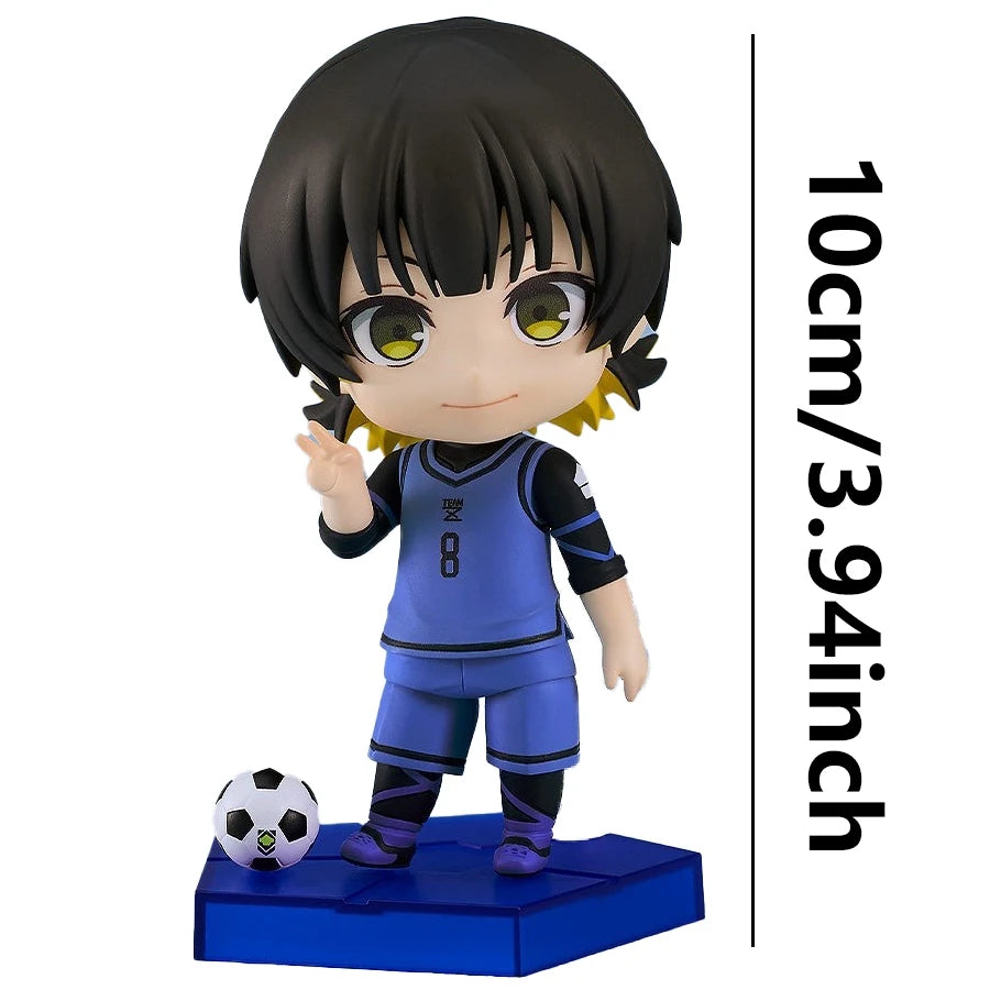 10cm Blue Lock Anime Figure #2658 Bachira Meguru Action Figure Nagi Seishiro/Isagi Yoichi Figurine PVC Collection Model Doll Toy