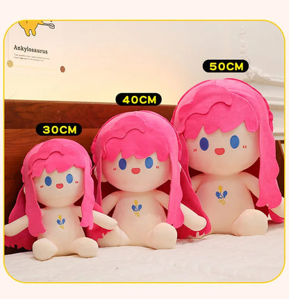 Kawaii 30/40/50cm  Movie Peripheral Cute Colorful Pony Cotton Doll Plush Toy Girl Soothing Sleep Pillow Birthday Gift Girl Doll