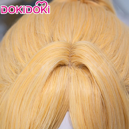 Trigger Wig Game Zenless Zone Zero DokiDoki ZZZ Trigger Cosplay Women 80cm Yellow Long Hair Free Wig Cap