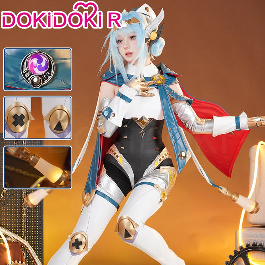 Ineffa Cosplay Costume Game Genshin Impact Cosplay DokiDoki-R Women Robot Costume Nod-Krai Ineffa Costume