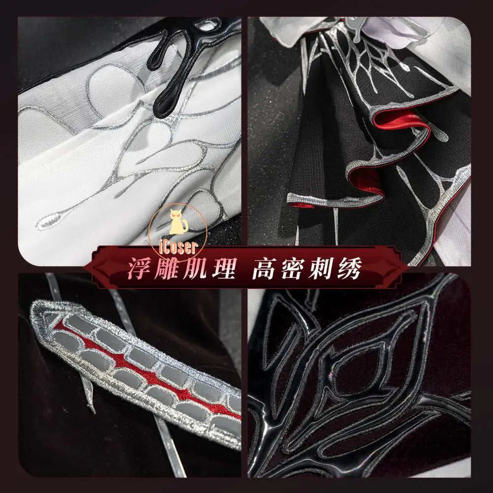 Honkai Star Rail Evernight March 7th Cosplay Costume Dress Mysterious Foreign Guest Headwear Halloween Party for Women Girls Set