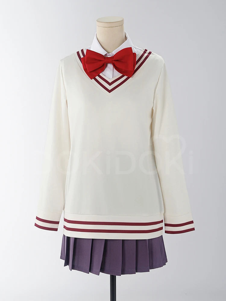 Shiratori Aira Cosplay Costume Anime Dandadan Cosplay DokiDoki-R Women DAN DA DAN Cute School Uniform JK Shiratori AiraChristmas