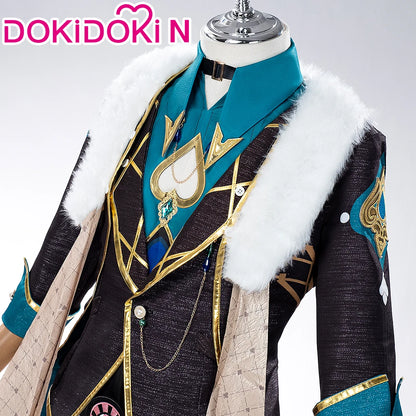 Aventurine Cosplay Costume Game Honkai: Star Rail Cosplay【XS-3XL】 DokiDoki-N Honkai Sha Jin Cosplay Halloween Suit Plus Size