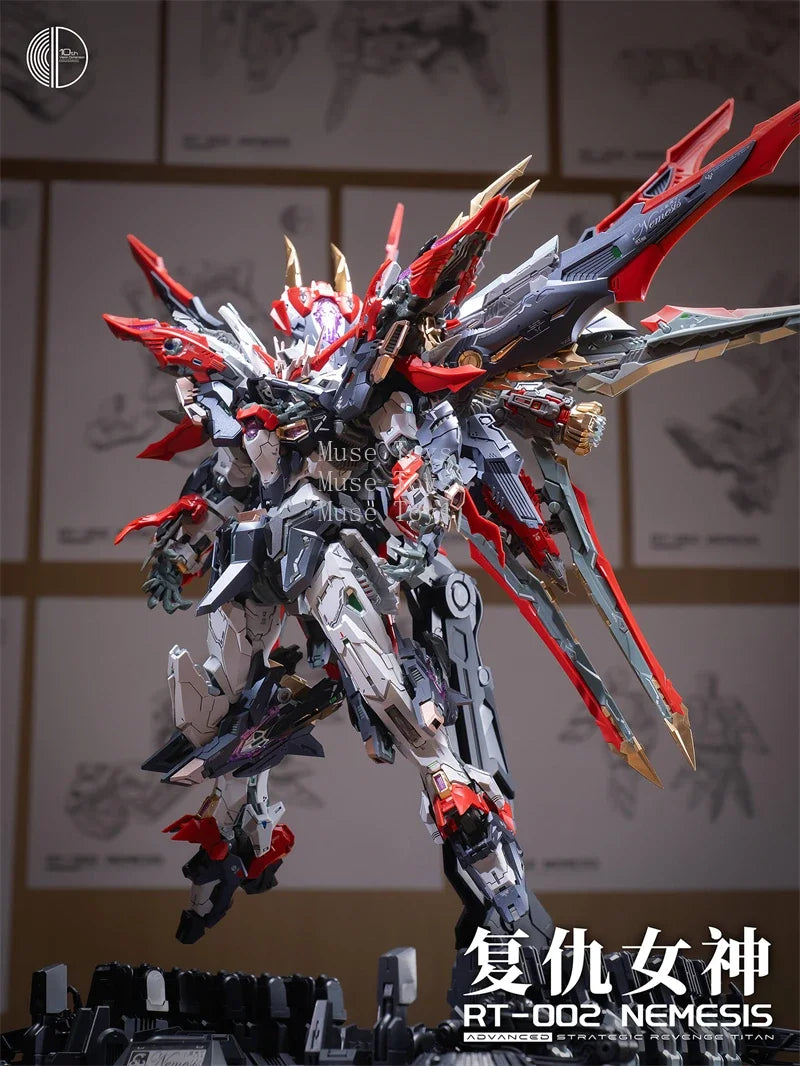 Infinite Dimension Strategic Revenge Titan RT-002 Nemesis 1/100 Scale Assembly Action Figure Model Toy Valentine’s Day
