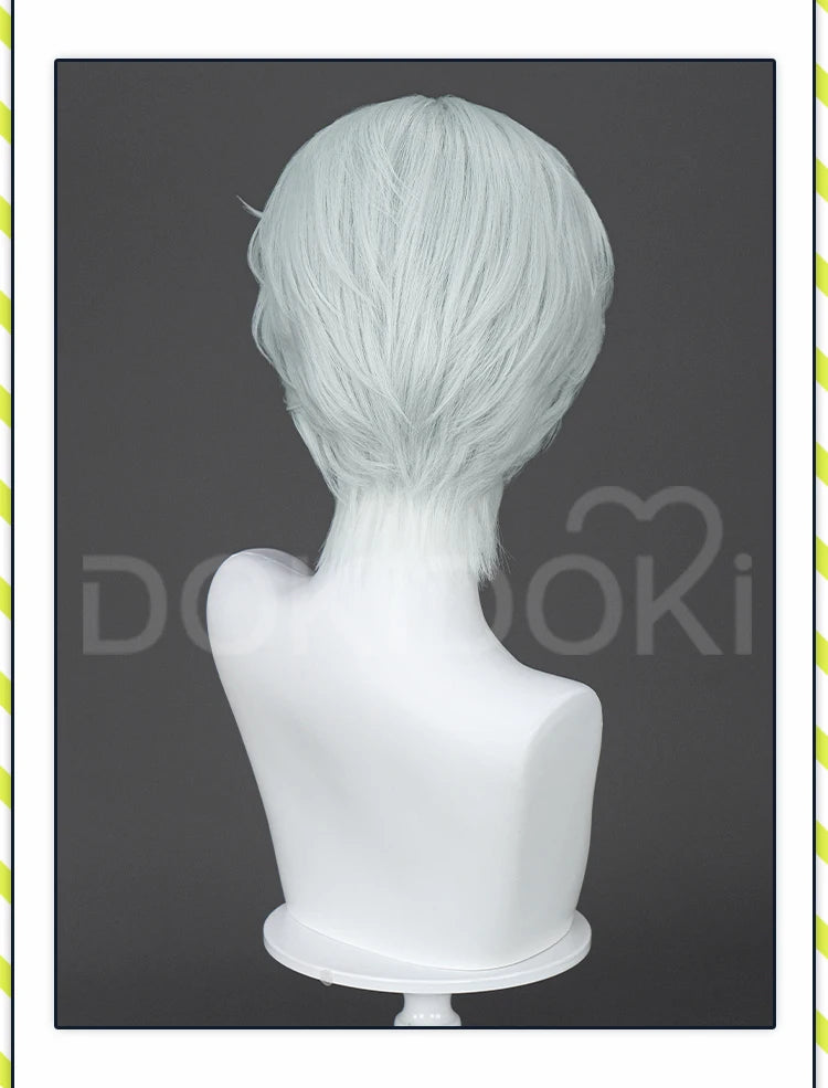 IN STOCK Asakura Shin Sakamotoo Taro Yoichi Nagumo Kei Uzuki Wig Anime Cosplay DokiDoki Men 35cm Short Hair Free Wig Cap