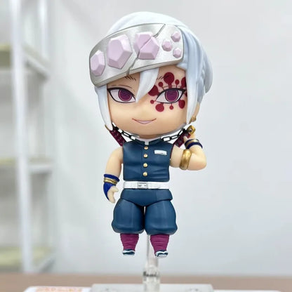 Tomioka Giyuu Anime Demon Slayer:Kimetsu no Yaiba Figurine Tokitou Muichirou Action Figures PVC q-version Collection Model Toys