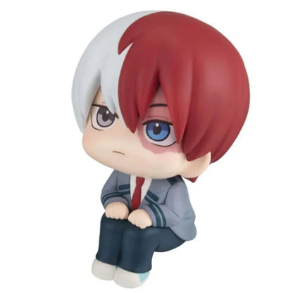 My Hero Academia Chibi PVC Figurines Tomura Shigaraki Izuku Midoriya Katsuki Bakugo Collectible Toy Model - no box C