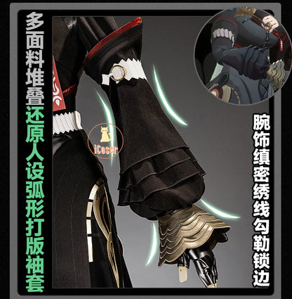 Zenless Zone Zero Isolde Cosplay Costume Wig Uniform Headwear Pendant Halloween Party Women Girls Props Game Role Play Outfit