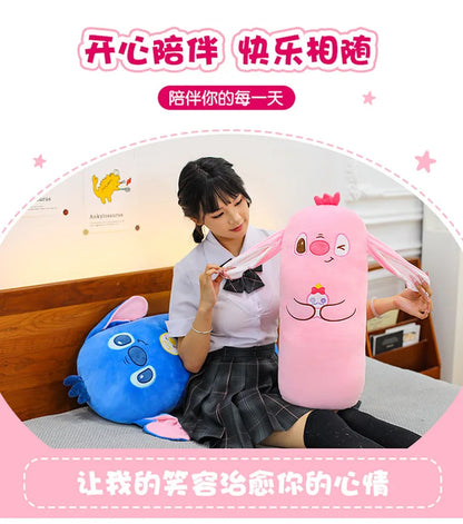 50/70/90cm Big Size Stitch Disney Anime Plush Stuffed Doll Kawaii Room Decoration Plushies Children Pillow Ornament Holiday Gift
