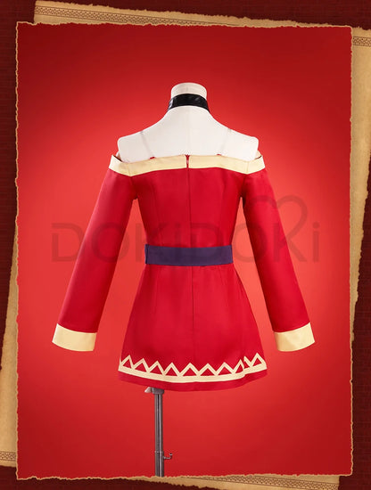 Meguminn Cosplay Anime Cosplay Costume DokiDoki-R Meguminn Costume With Shoes Cover Women Cosplay