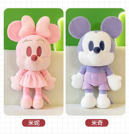 65/85/110cm Super Big Size Mickey Minnie Mouse Kawaii Anime Plush Stuffed Doll Disney Cartoon Plush Pillow Children Holiday Gift