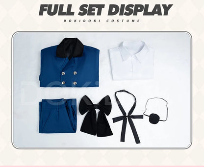 Ciel Phantomhive Cosplay Anime Cosplay【S-2XL】DokiDoki-N Ciel Cosplay Men Uniform Costume Plus Size