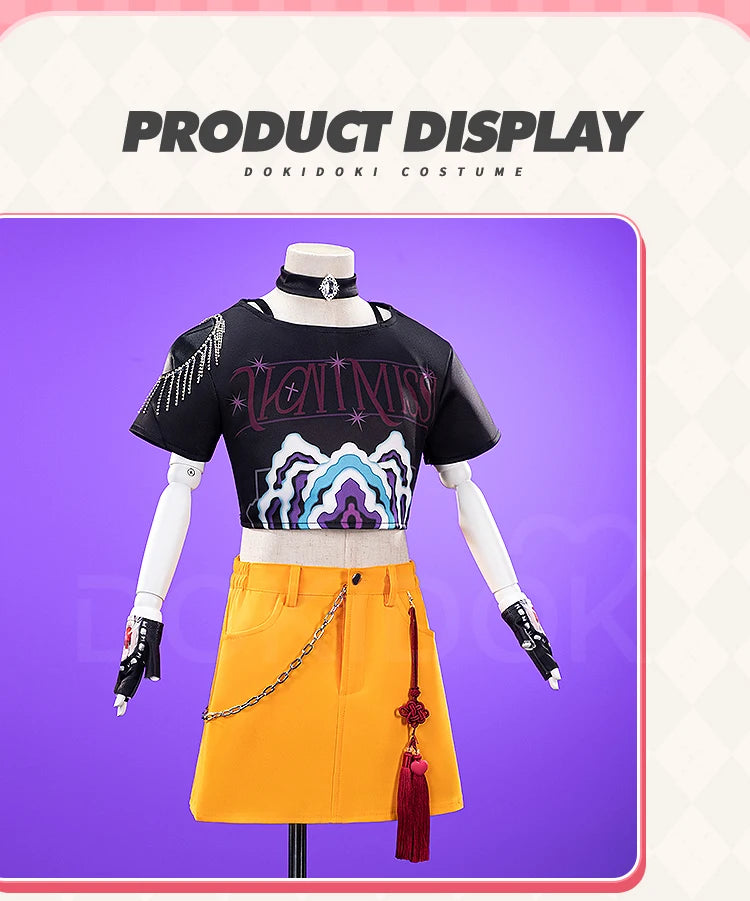 【Last Batch】IN STOCK Rumii Zoeyy Miraa Cosplay Costume【XS-3XL】DokiDoki-N Women Costume Wig Family Rumii Cosplay Plus Size