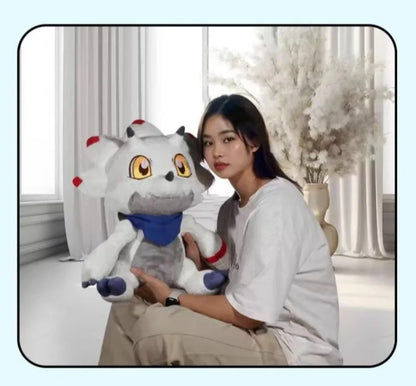 40CM Gammamon Plushies English Gammamon Cartoon Anime Peluche Kawaii Ornament Comfortable Soft Doll Children's Toy Gifts