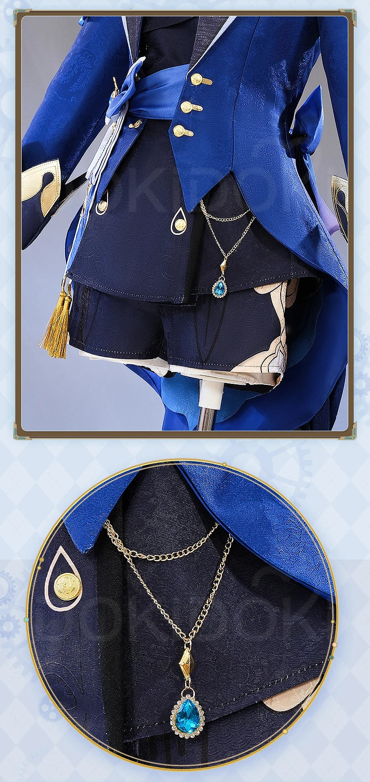 IN STOCK Furina Navia Focalors Cosplay Costume Game Genshin Impact【XS-3XL】DokiDoki-N Women Cosplay Fontaine Furina Plus Size