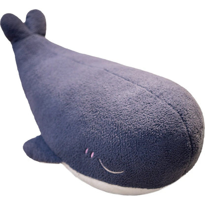 1pc 25CM Cartoon Super Soft Plush Toys Sea Animal Big Blue Whale Soft Toy Stuffed Animal Fish Lovely Children's birthday gifts