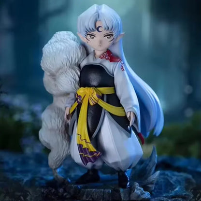 Anime Figures Inuyasha Action Figures Bakusaiga Sesshoumaru Figure Childhood Statue Toys Pvc Collection Decor Ornaments Model