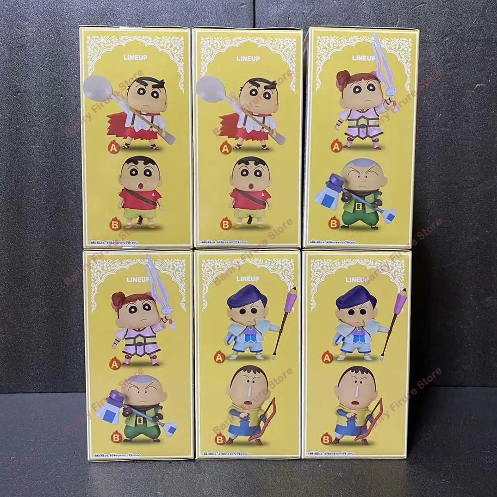 Banpresto Crayon Shin-chan Scorching Kasukabe Dancers 11cm PVC