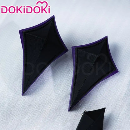 IN STOCK Varka Durin Rerir Wig Game Genshin Impact Song of the Welkin Moon DokiDoki Knights of Favonius Varka Wig Halloween Horn