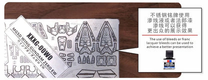 GL Model Wing Zero Snow White EW MGSD XXXG-00W0 Assembly Model Kit Toys Action Figures Model Kits Robot Plastic Hobby Kids Gift