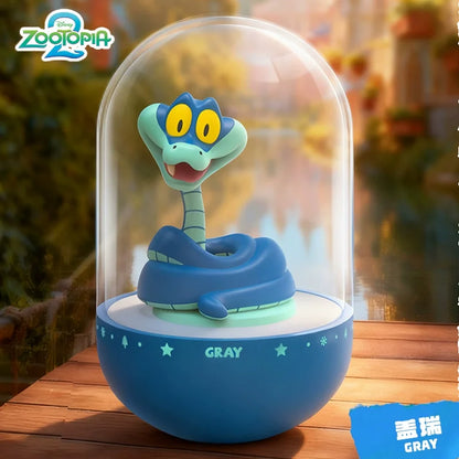 52TOYS Zootopia Nick Judy Night Light 9cm PVC Model