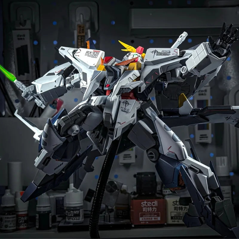 JUJIANG HG RX-105 XI RX-104FF Penelope 1/144 Scale Plastic Assembly Model Action Figure Toy for Hobbyists Collection