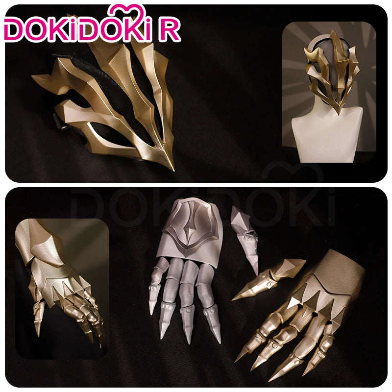 Flame Reaver Cosplay Costume Game Honkai: Star Rail【S-2XL】DokiDoki-R HSR Men Black Ember Raider Cosplay Halloween