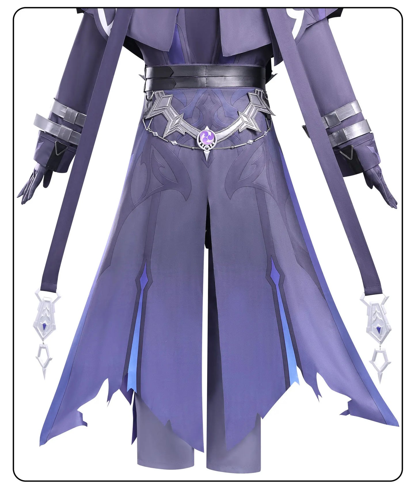 Genshin Impact Kyryll Chudomirovich Flins Cosplay Costume Wig Uniform Halloween Party for Women Men Carnival Role Play Outfit